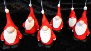 Marque-place Père Noël - Déco de la table - 10doigts.fr