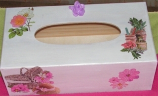 Boîtes à mouchoirs - Déco du bois - 10doigts.fr