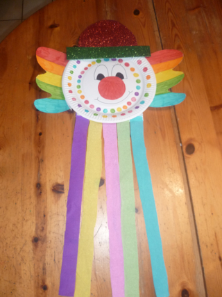 Clown du carnaval - Divers - 10doigts.fr