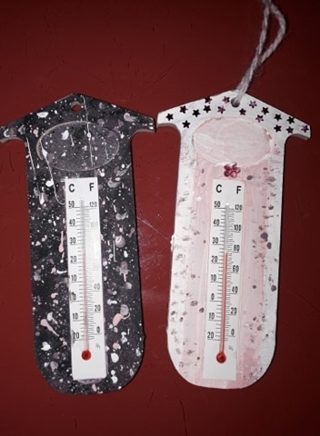 thermomètre décoratif - Divers - 10doigts.fr