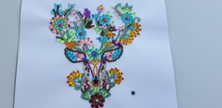 cerf en perles - Perles, bracelets, colliers - 10doigts.fr