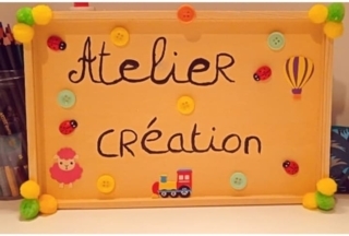 création d'un tableau pour notre atelier - Peinture - 10doigts.fr