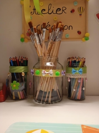 récupération de pots - Divers - 10doigts.fr