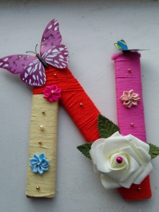 Lettres décoratives - 10doigts.fr