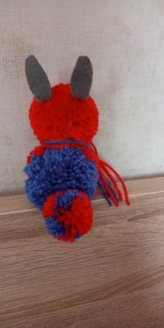 lapin pompon de dos - Divers - 10doigts.fr