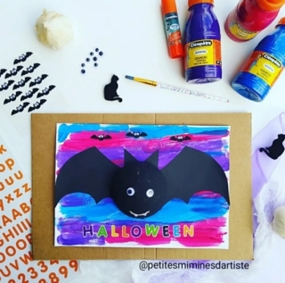 Chauve souris - 10doigts.fr