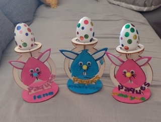 Lapins de Pâques - 10doigts.fr