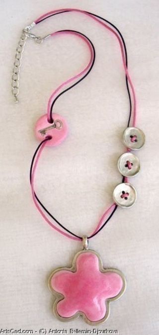 Rose - Fimo, Cernit - 10doigts.fr