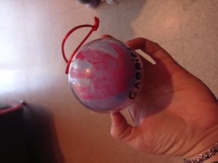 Boule de noël - 10doigts.fr