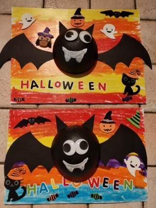 Tableaux Chauve souris - 10doigts.fr