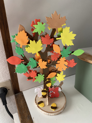 Arbre automne - 10doigts.fr