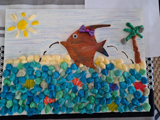 Poisson d'avril sur la plage - 10doigts.fr