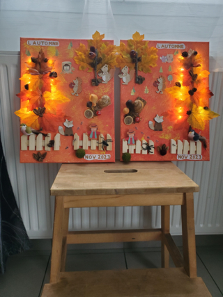 Tableau de l'Automne - 10doigts.fr