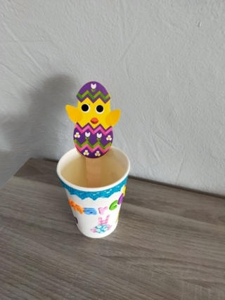 Poussin farceur de Pâques - 10doigts.fr