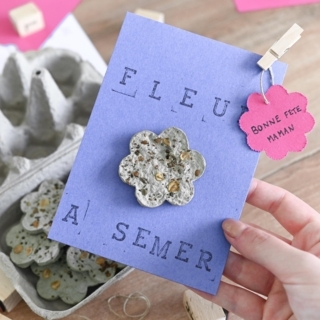 Carte fête des mères - 10doigts.fr