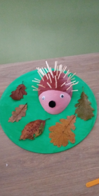 Le petit hérisson - 10doigts.fr