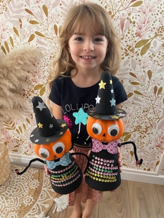 Petits sorciers d'Halloween - 10doigts.fr