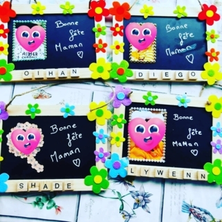 Cadre fête des mères - 10doigts.fr