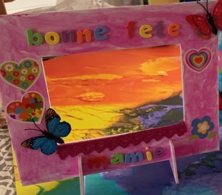 Cadre fête des mamies - 10doigts.fr