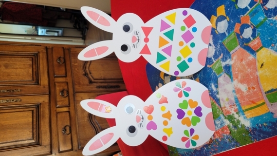 Lapin de Pâques - 10doigts.fr