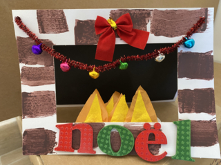 Cheminée illuminée - 10doigts.fr