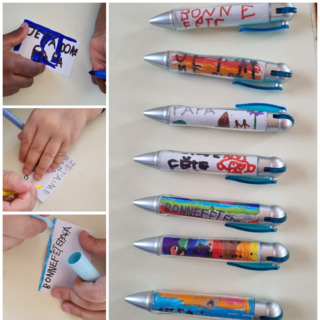 Stylos personnalisés pour la fête des pères - 10doigts.fr