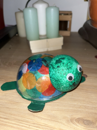 Petite tortue lumineuse - 10doigts.fr