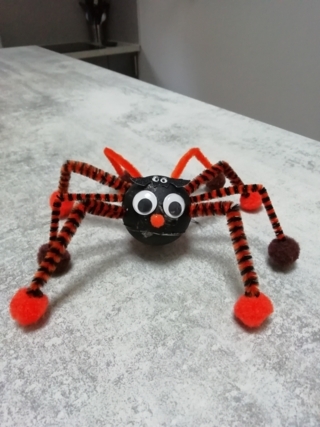 Araignées d'Halloween - 10doigts.fr