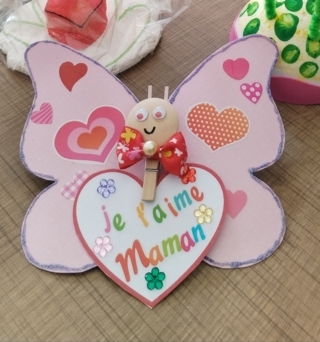 PAPILLON DU BONHEUR - 10doigts.fr