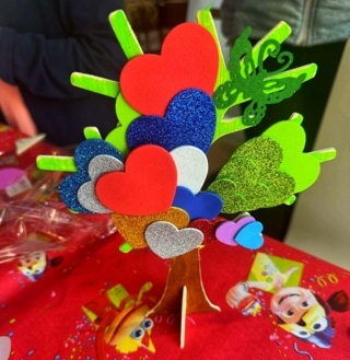 Arbre à coeur - 10doigts.fr