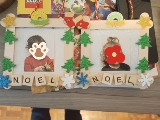 Cadre de Noël - 10doigts.fr