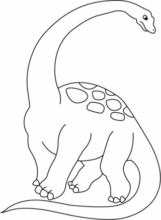 Zizhongosaurus - Coloriages dinosaure - Coloriages - 10doigts.fr