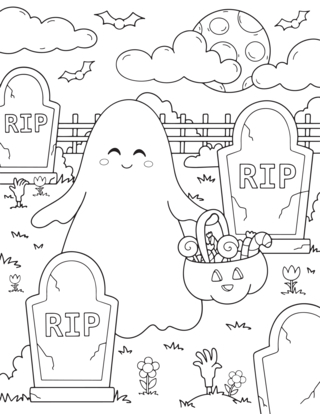 Halloween 78 - Coloriages fêtes - Coloriages - 10doigts.fr
