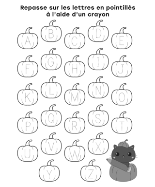 Halloween 95 - Coloriages fêtes - Coloriages - 10doigts.fr