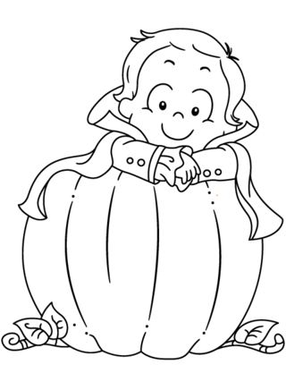 Halloween22 - Coloriages fêtes - Coloriages - 10doigts.fr