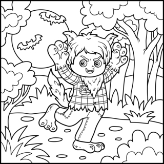 Halloween3 - Coloriages fêtes - Coloriages - 10doigts.fr