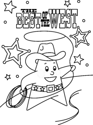Sheriff 01 - Coloriages fantastique - Coloriages - 10doigts.fr