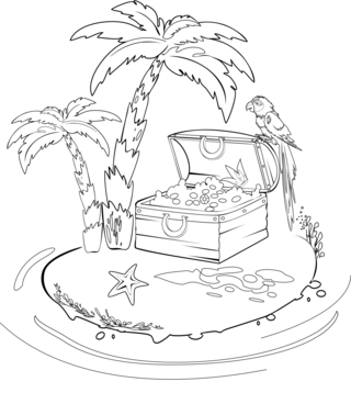 Pirate2 - Coloriages fantastique - Coloriages - 10doigts.fr