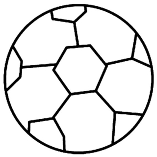 Sport ballon 01 - Coloriages sport Jeux Olympiques - Coloriages - 10doigts.fr