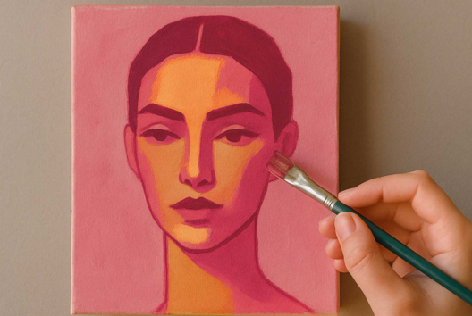 Peinture acrylique mate - Peinture acrylique - 10doigts.fr