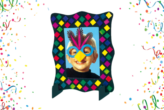 cadre mosaïques en bois - Activités manuelles mosaïques - 10doigts.fr