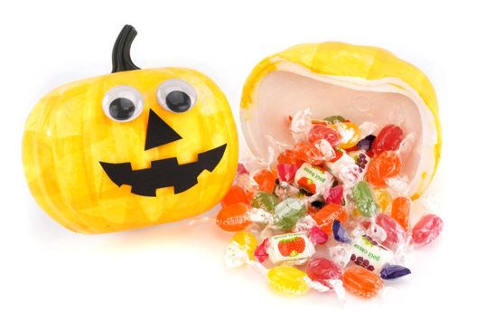 citrouille bonbons halloween enfants - Activités manuelles Halloween - 10doigts.fr - 2