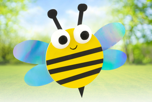 DIY abeille activité enfant facile - Activités manuelles animaux - 10doigts.fr - 2