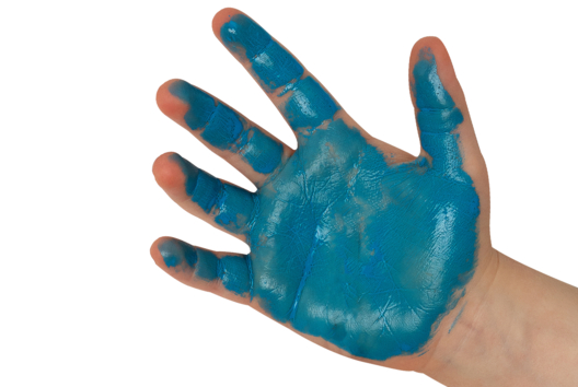 empreinte main bébé peinture - Activités manuelles fête des mères - 10doigts.fr - 2