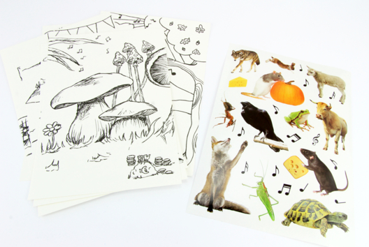 materiel cartes la fontaine - Activités manuelles carterie - 10doigts.fr - 2