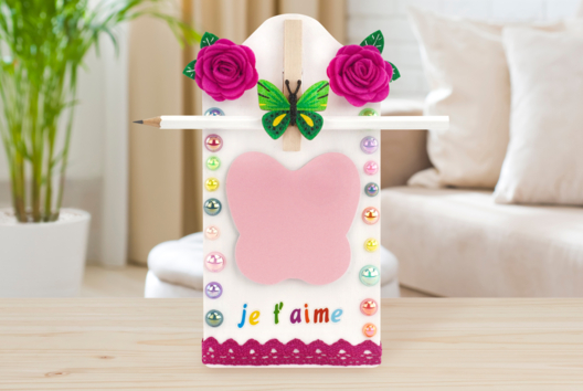 memo cadeau fête des mères - Activités manuelles fête des mères - 10doigts.fr - 2