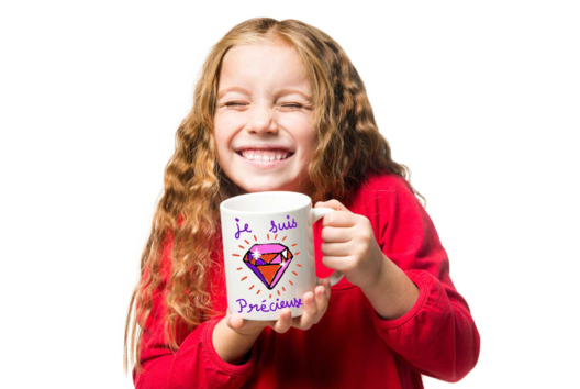 mug en porcelaine enfant - Activités manuelles objets décorés - 10doigts.fr