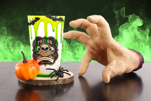 photophore halloween potion magique - Activités manuelles Halloween - 10doigts.fr - 2