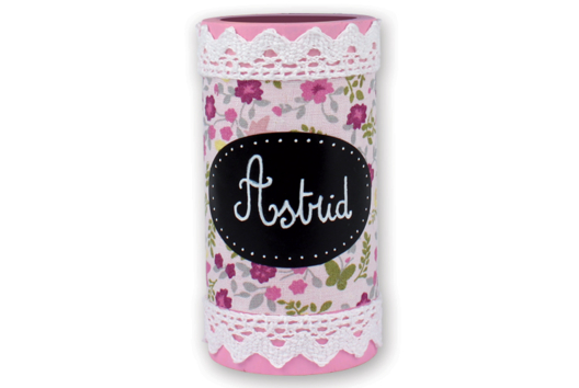 Pot à crayons liberty - Activités manuelles objets décorés - 10doigts.fr - 2