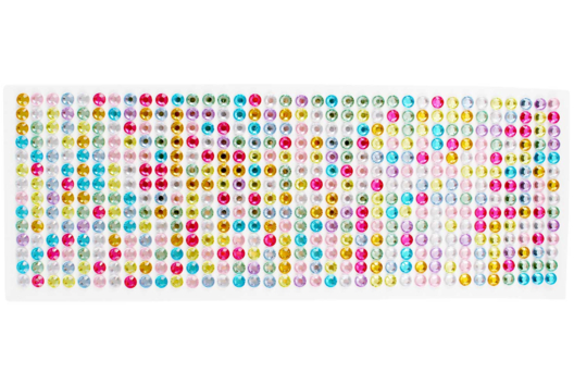 Strass autocollants - Paillettes et strass - 10doigts.fr